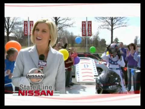 State Line Nissan Motorcycle Jump Commercial