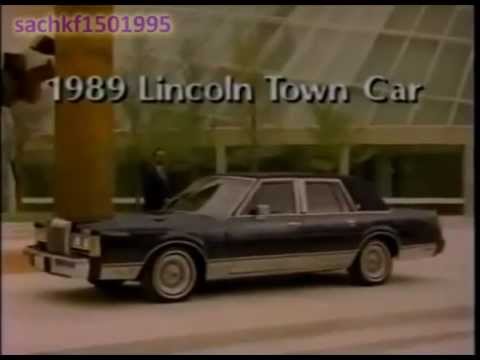 (1989) 1990 Lincoln Town Car Commercial