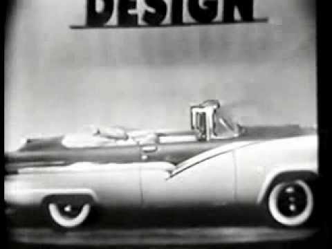 Classic 1950's Car Commercials: 1955 Commercial For The 1956 Ford